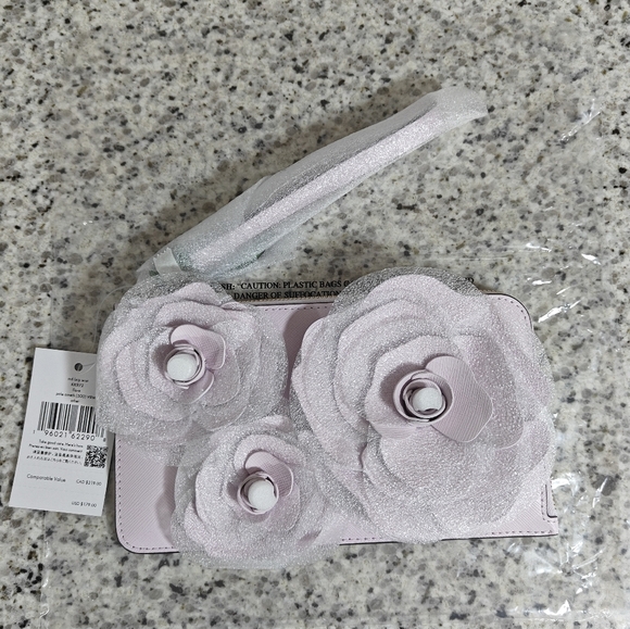 Kate Spade Flora Flower Wristlet - Picture 2 of 9